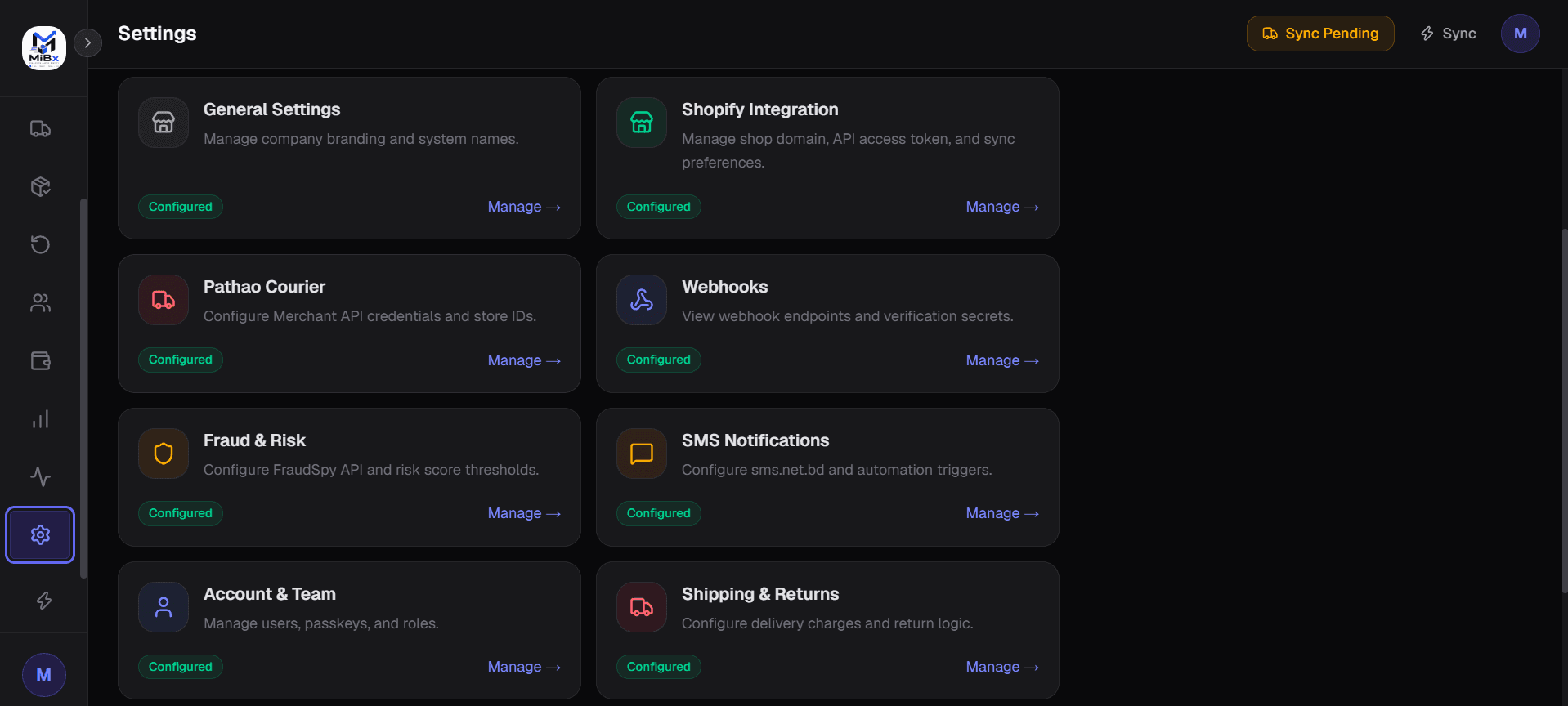 System Integrations